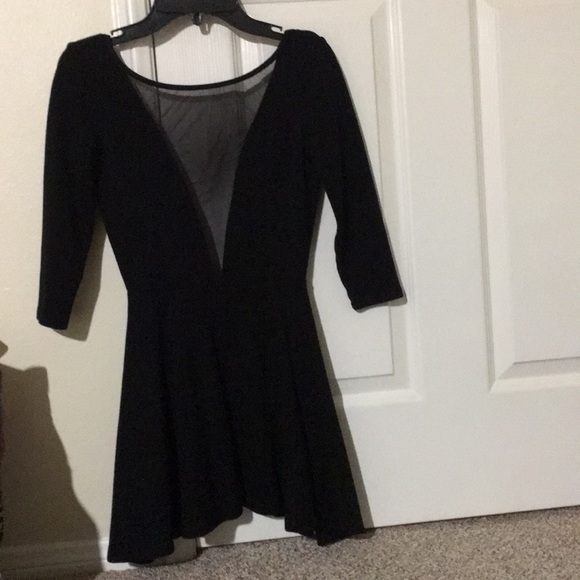 American Apparel deep v skater dress - Picture 1 of 3